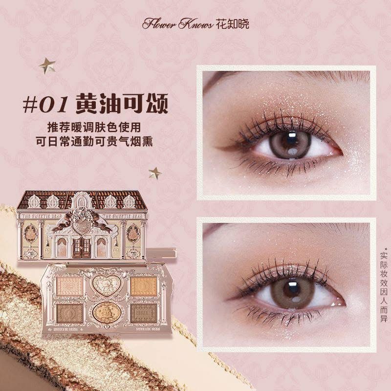 Flowerknows The Sweetie Bear Eyeshadow