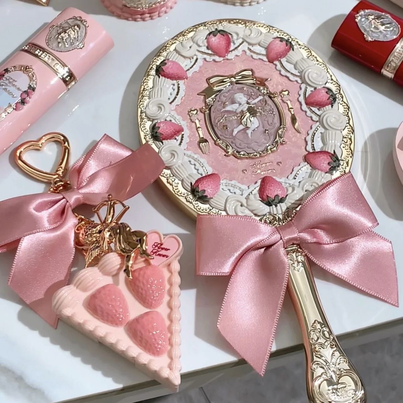 Flowerknows Strawberry Cupid Mirror