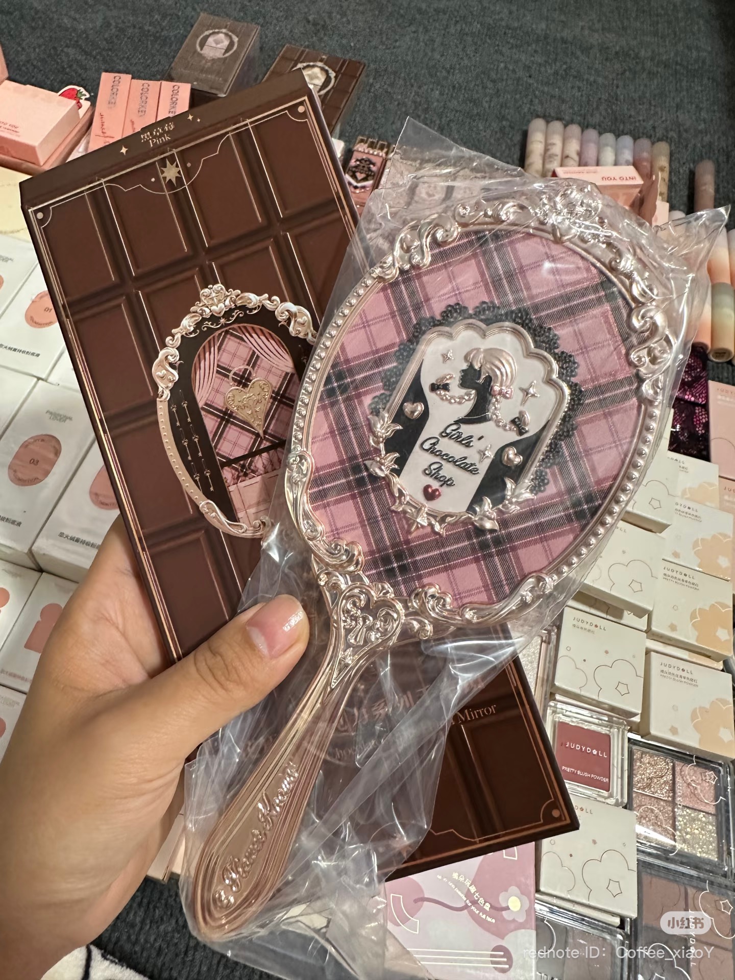 Flowerknows Chocolate Shop Mirror