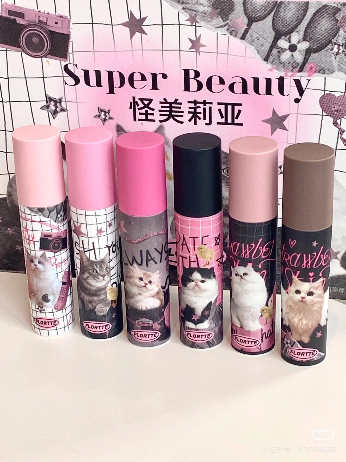 Flortte Super Beauty Lip Mud N Series