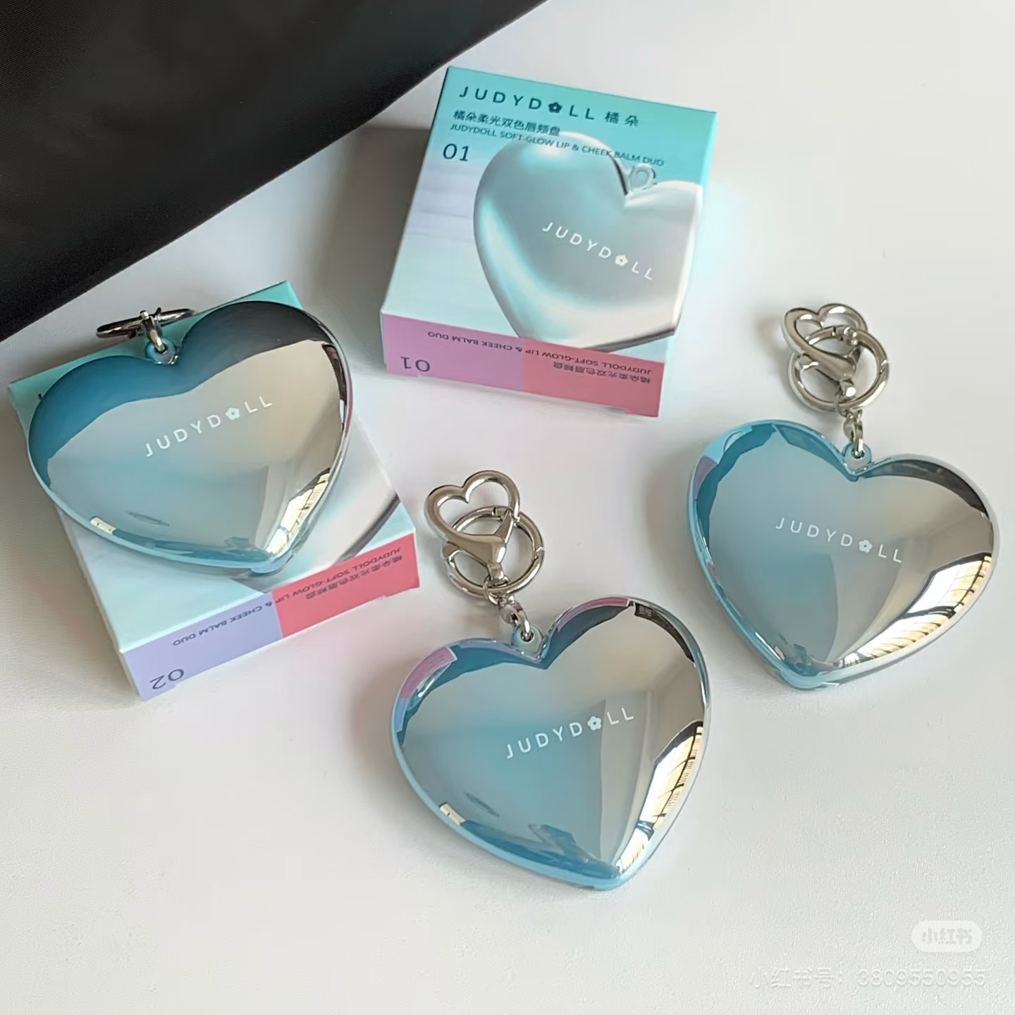 Judydoll Soft-Glow Lip&Cheek Duo