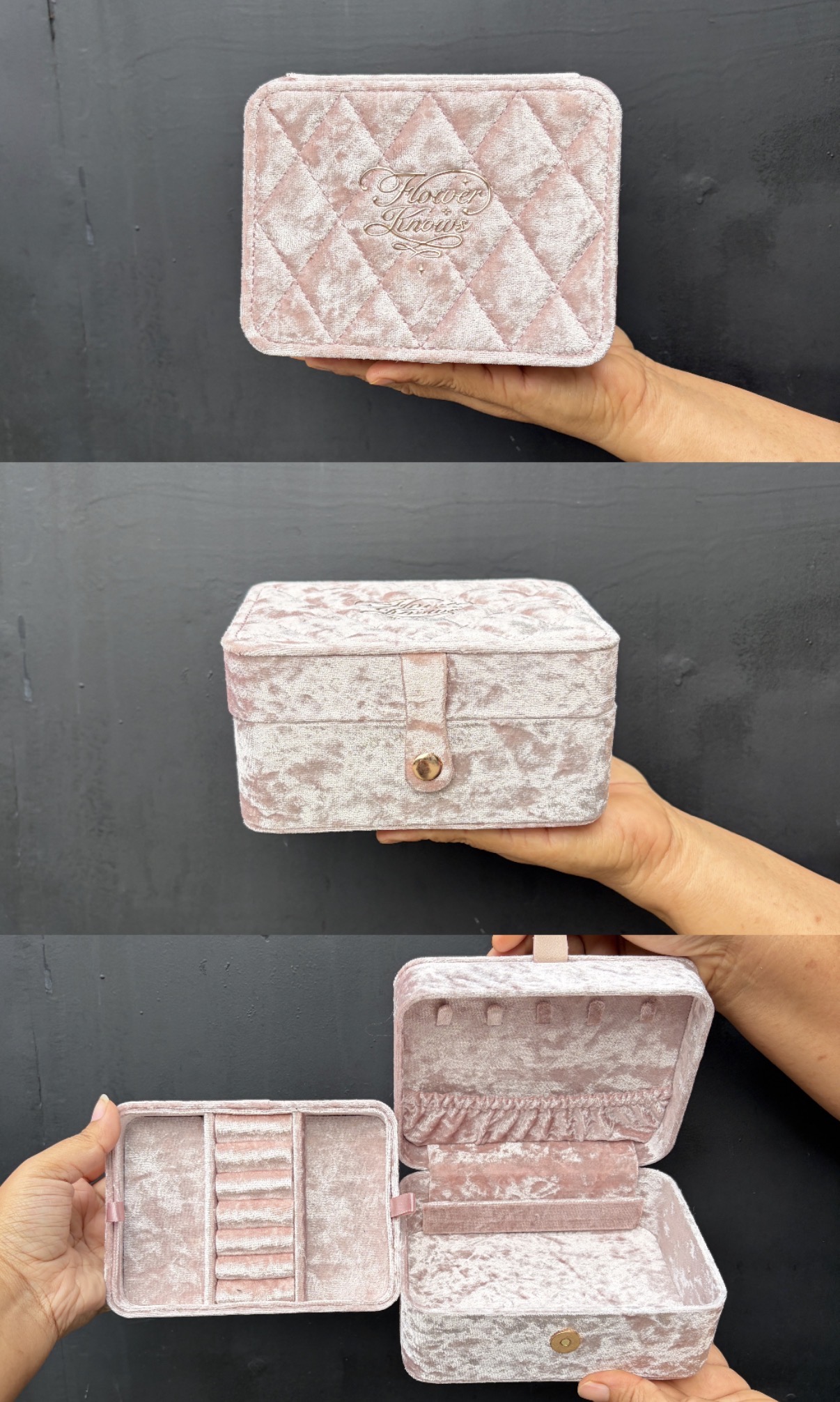 Flowerknows accessories Box Pink